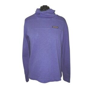 Vineyard Vines Periwinkle Cowl Neck Pullover Sweatshirt Women's Size Medium